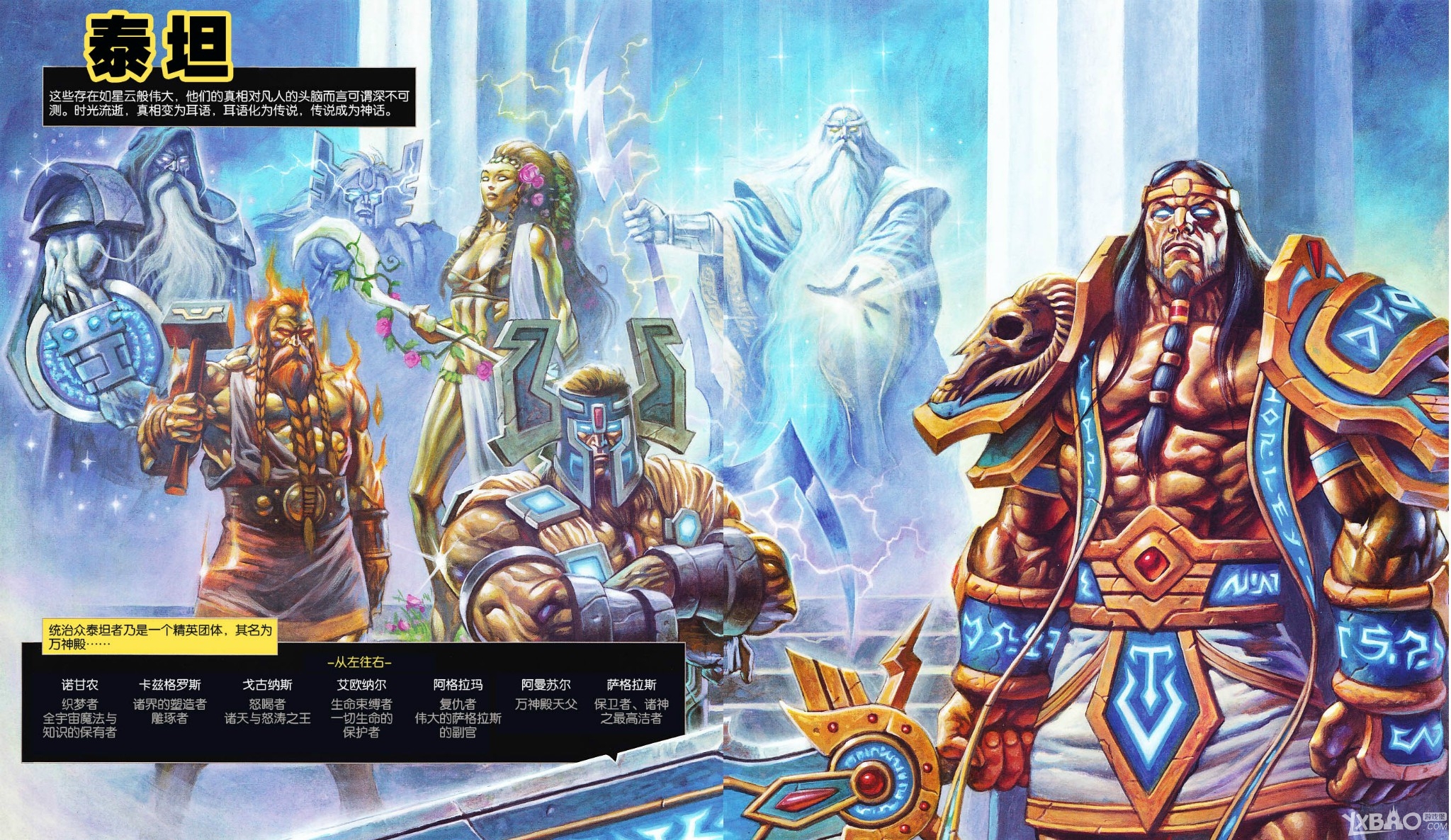 《魔兽世界》7.0剧情分析：泰坦相关的萨格拉斯之墓