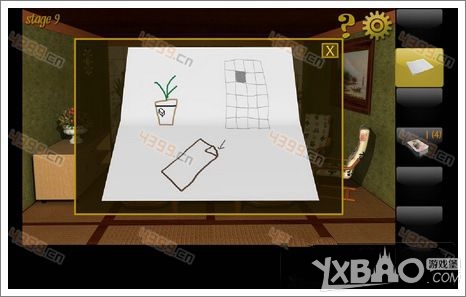 密室逃脱8第9关攻略 四颗麻将