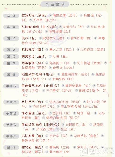 《奇迹暖暖》心与戒指顶配攻略
