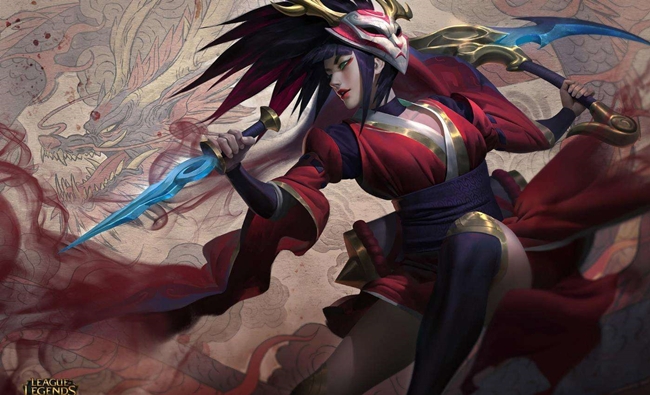 《LOL》阿卡丽全彩本子