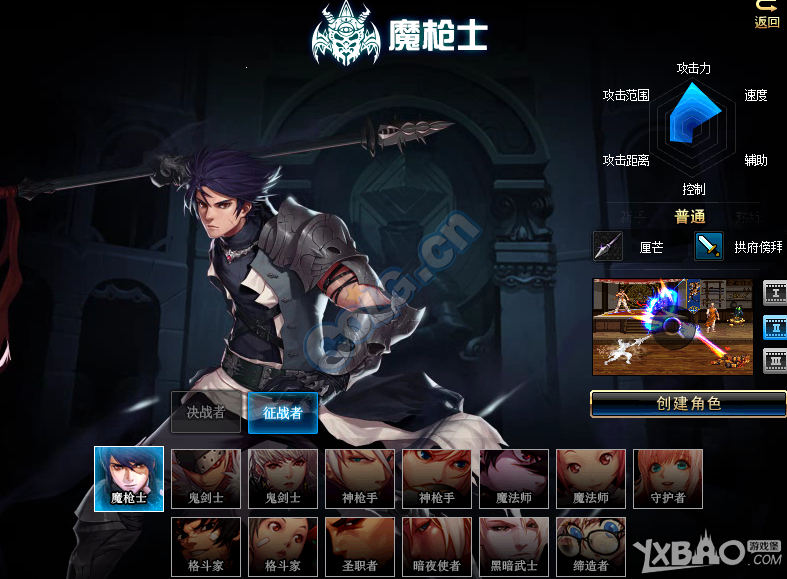 《DNF》魔枪士技能介绍