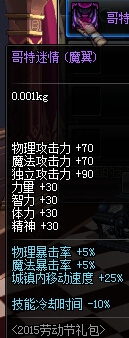 《DNF》2015五一套礼包介绍