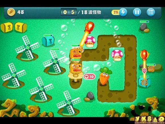 保卫萝卜挑战39关攻略 金萝卜+全清过关图文详解