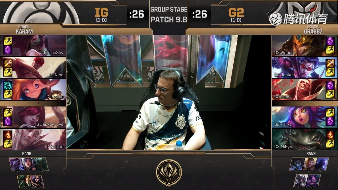 《LOL》2019年MSI季中冠军赛5月10日IG(vs G2比赛视频)