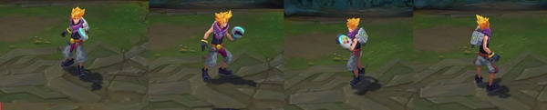 《LOL》EZ新皮肤电玩勇者预览