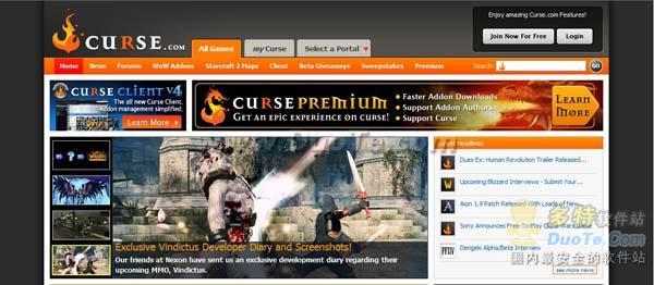 中文版Curse(《魔兽》再掀激情风暴)