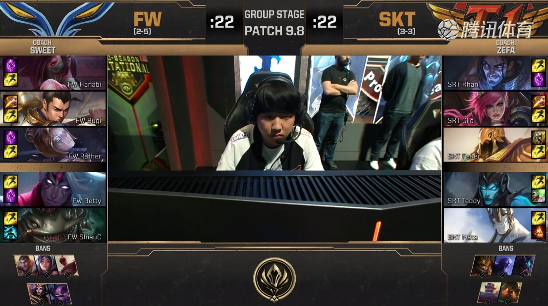 《LOL》2019年MSI季中冠军赛5月13日FW(vs SKT比赛视频)