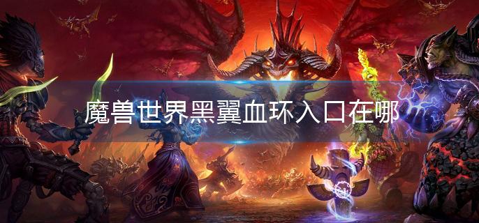 魔兽世界黑翼血环入口在哪(黑翼血环入口位置介绍)