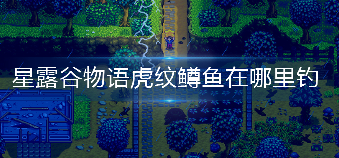 星露谷物语虎纹鳟鱼在哪里钓(虎纹鳟鱼垂钓位置)