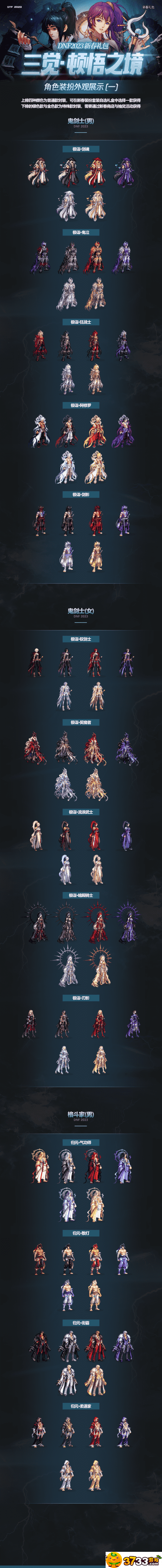 DNF2023新年套外观