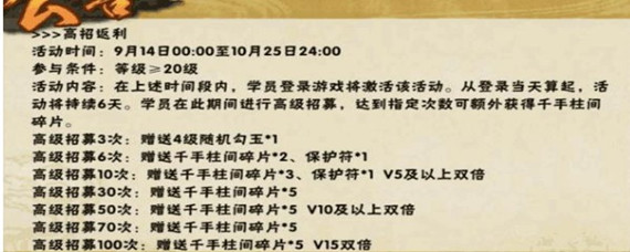火影忍者高招s首付送多少碎片(高招s首付碎片)