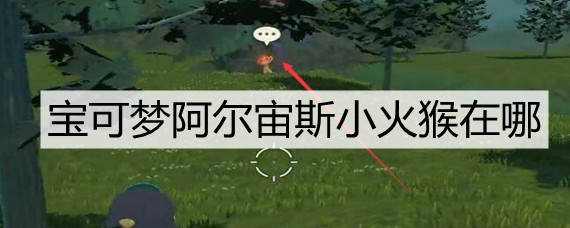 宝可梦阿尔宙斯小火猴在哪(小火猴获得攻略)