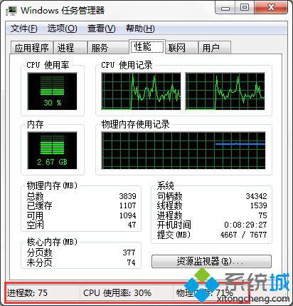 显示结果