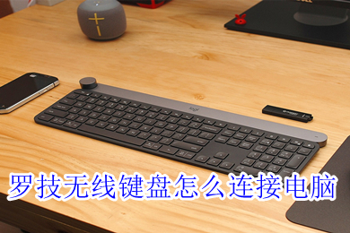 罗技无线键盘怎么连接电脑(罗技无线键盘连接电脑的教程图解)