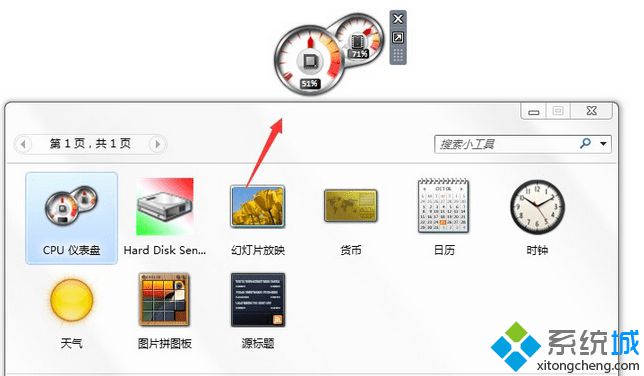 点击第一个图标CPU仪表盘
