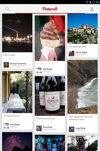 Pinterest app图片