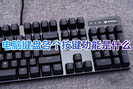 电脑键盘各个按键功能是什么(键盘各个键的功能图解)