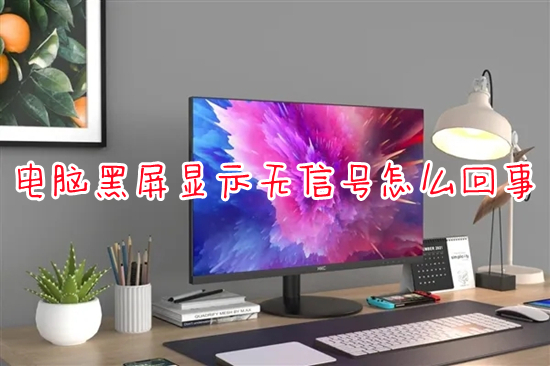 电脑黑屏显示无信号怎么回事(电脑显示器显示无信号然后黑屏怎么办)