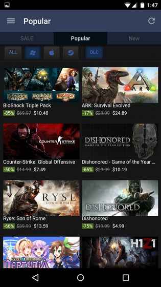 Steam手机客户端 安卓版v2.3.14下载(Steam手机版下载)