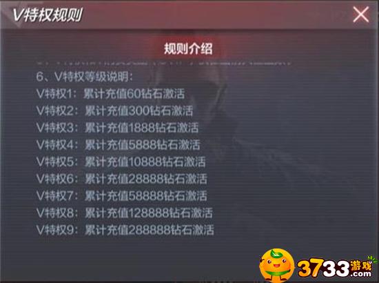 cf手游vip7需要充多少钱
