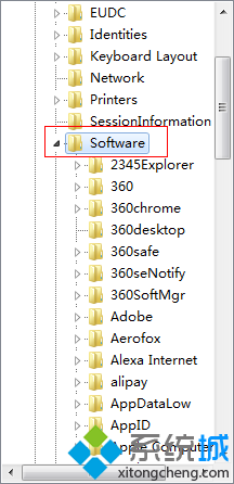 点击Software