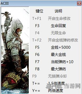 刺客信条3修改器图片