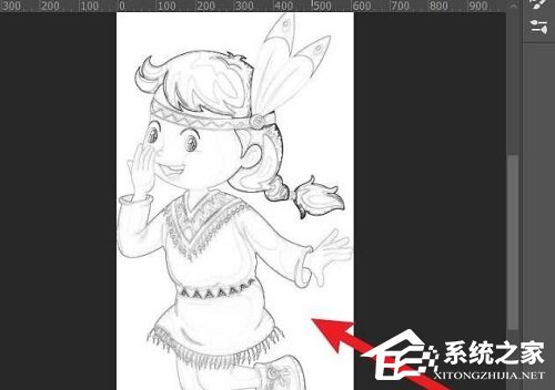 Ps怎么将图片变成线稿？