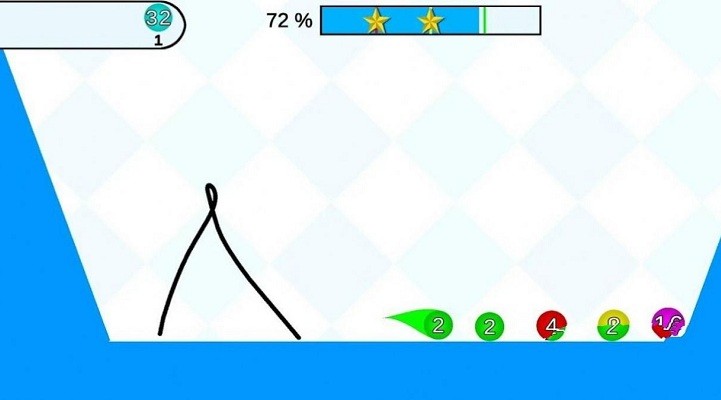 画线小球滚动游戏(draw - physics double) v1.0.9 安卓版 3