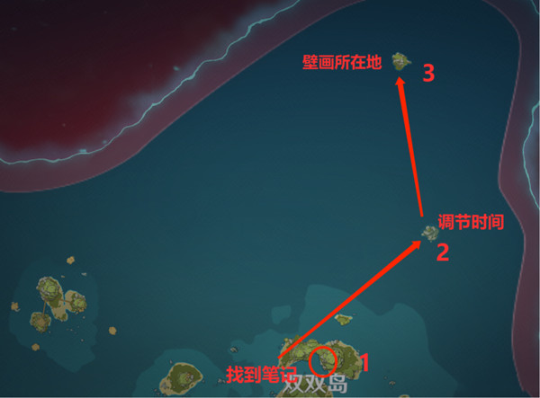 《原神》海岛壁画位置介绍
