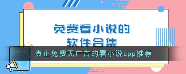 没有广告的免费阅读小说软件下载(真正免费无广告的看小说app推荐)