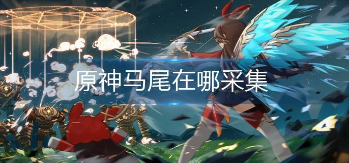 原神马尾在哪采集(马尾采集路线图)