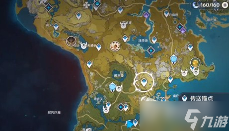 《原神》夜泊石分布位置