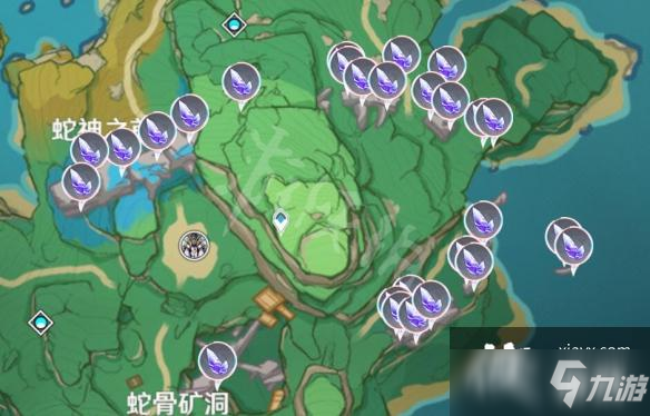 《原神》晶化骨髓位置在哪？晶化骨髓位置分布