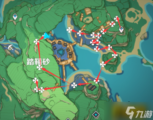 原神鸣草在哪里采集-鸣草采集路线