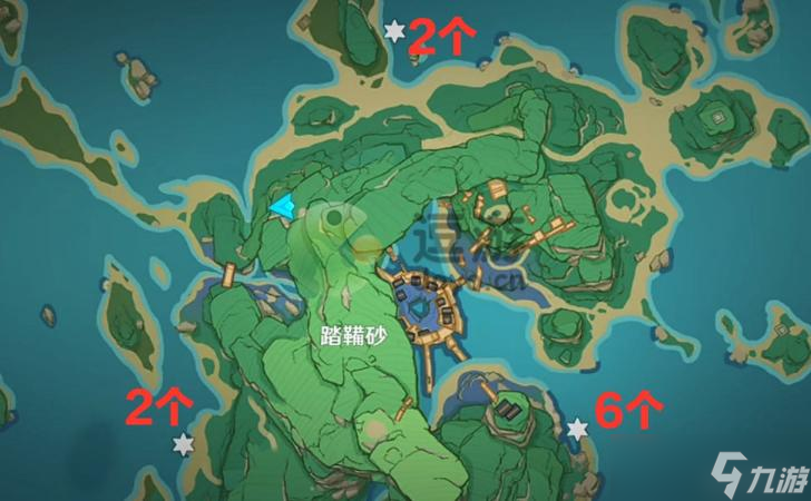 《原神》2.8海灵芝最新采集点分布图 海灵芝采集点分布在哪？