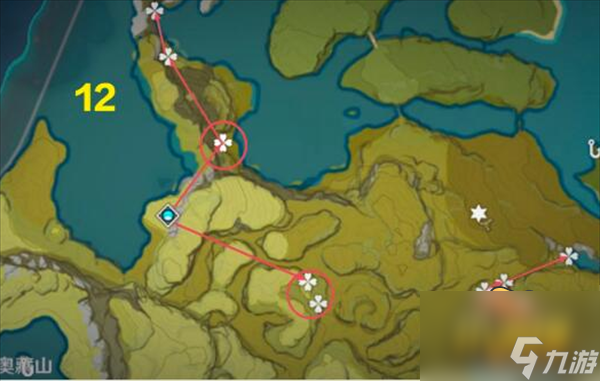 原神琉璃袋在哪里采集-琉璃袋采集路线图