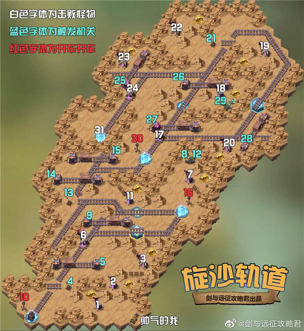 剑与远征旋沙轨道攻略全路线打法(旋沙轨道详细解析)