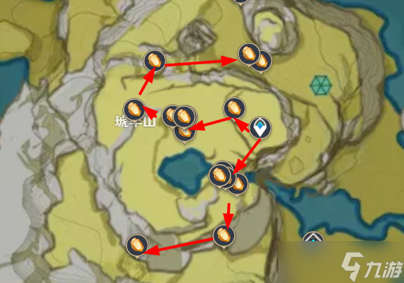 原神最全石珀采集路线
