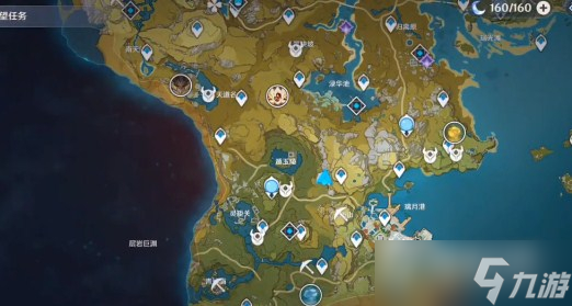 《原神》夜泊石分布位置