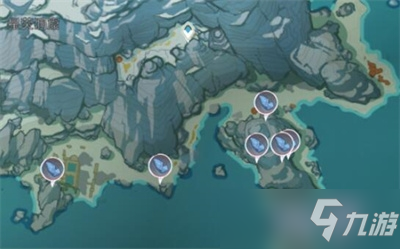 原神星银矿石采集位置分布图