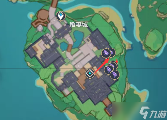 原神最全鬼兜虫采集路线
