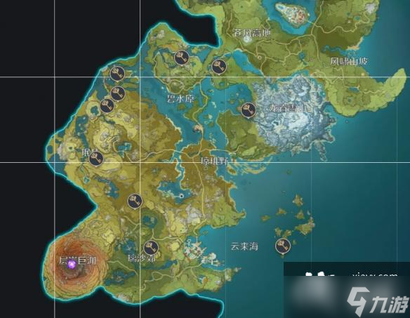 《原神》璃月地灵龛位置分享 璃月地灵龛位置在哪？