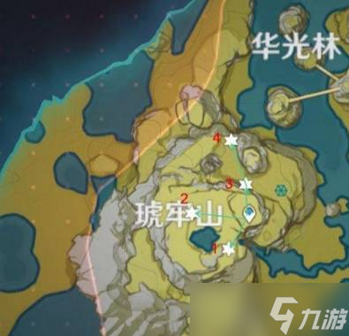 原神石珀采集地点地图(石珀采集地点地图分享)