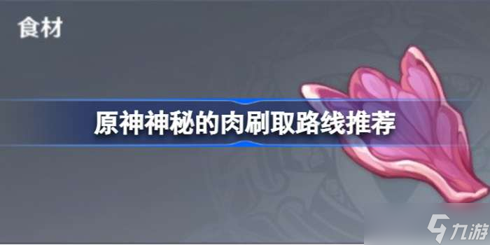 原神神秘的肉刷取路线推荐(原神神秘的肉该怎么刷取)