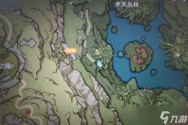 原神晴雨的经纬位置在哪?晴雨的经纬具体位置