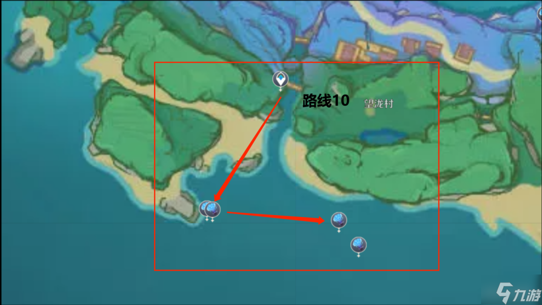 原神海灵芝采集路线图分享 稻妻海灵芝位置大全