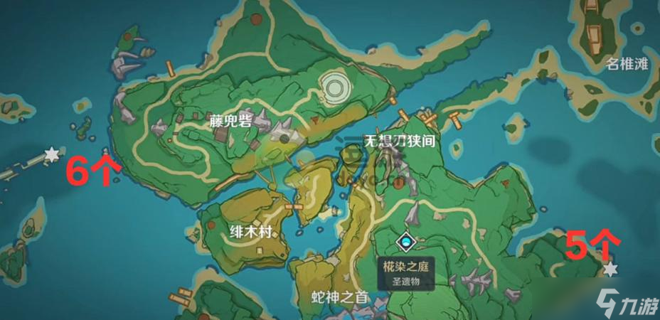 《原神》2.8海灵芝最新采集点分布图 海灵芝采集点分布在哪？