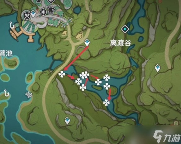 《原神》月莲采摘地点在哪？月莲位置分享