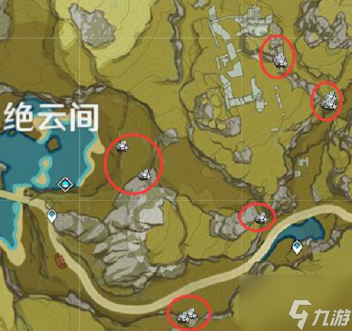原神白铁矿哪里采集-白铁矿采集分布图
