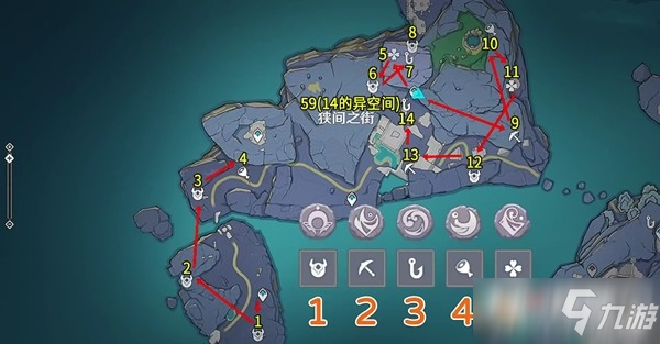 《原神》键纹位置大全